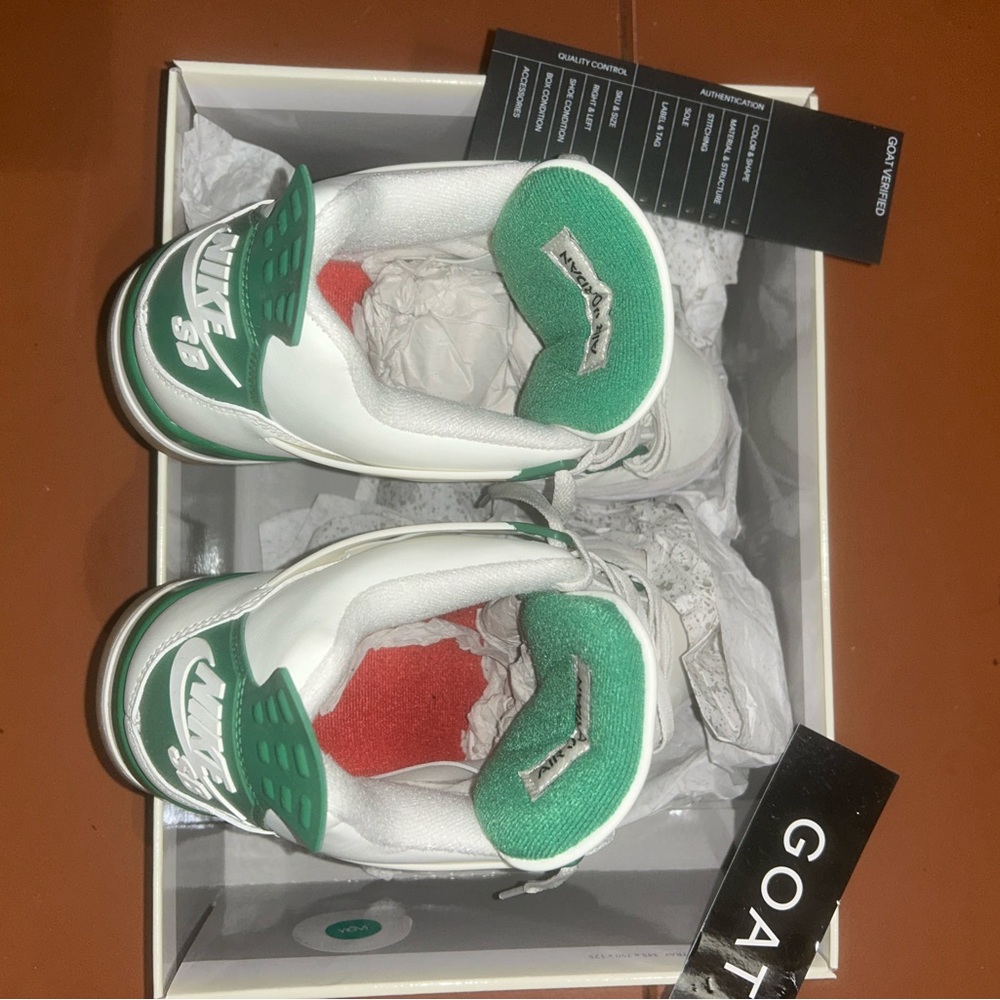 Jordan 4s Pine Greens SB Edition